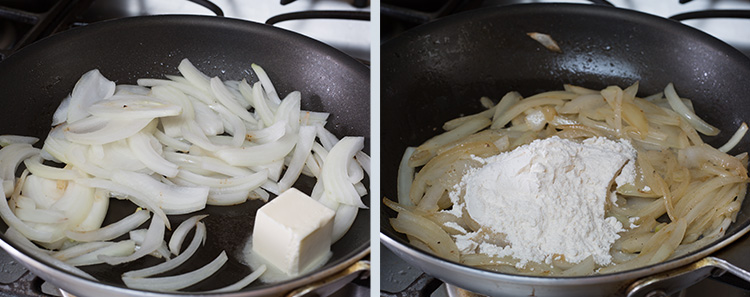 Bangers and Mash: Cooking Onions
