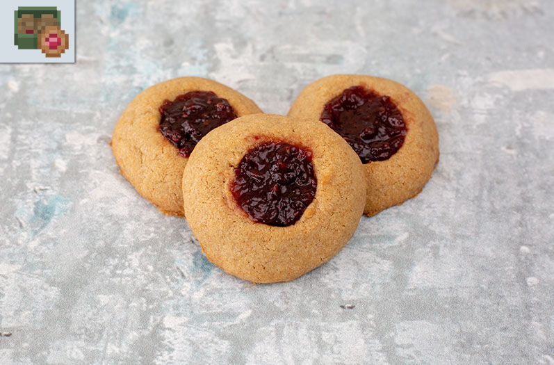 Wizard of Legend: Raspberry Thumbprint Cookies